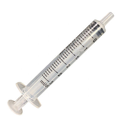 ISO13485 23g 3ml محاقن وإبر بلاستيكية يمكن التخلص منها