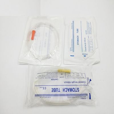 أنبوب شفط طبي 90 سم FR16 ذو طرف مفتوح ، أنبوب معدة يمكن التخلص منه مع أو بدون خط الأشعة السينية