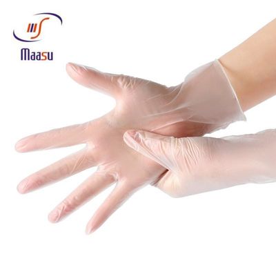 قفازات فحص الفينيل الطبية المضادة للفيروسات