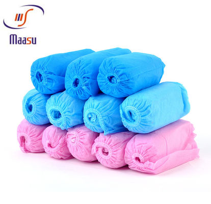 غطاء الحذاء غير المنسوج القابل للتصرف 30gsm ملابس واقية طبية